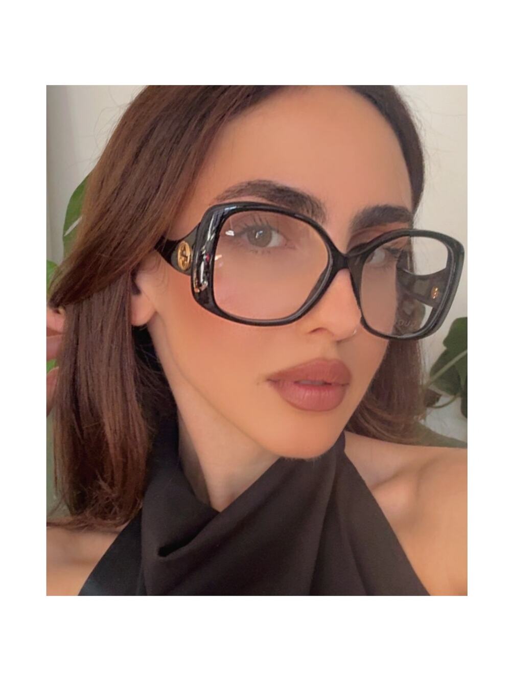 NEW Gucci GG1236O Black Square Eyeglasses Frames - Picture 1 of 7